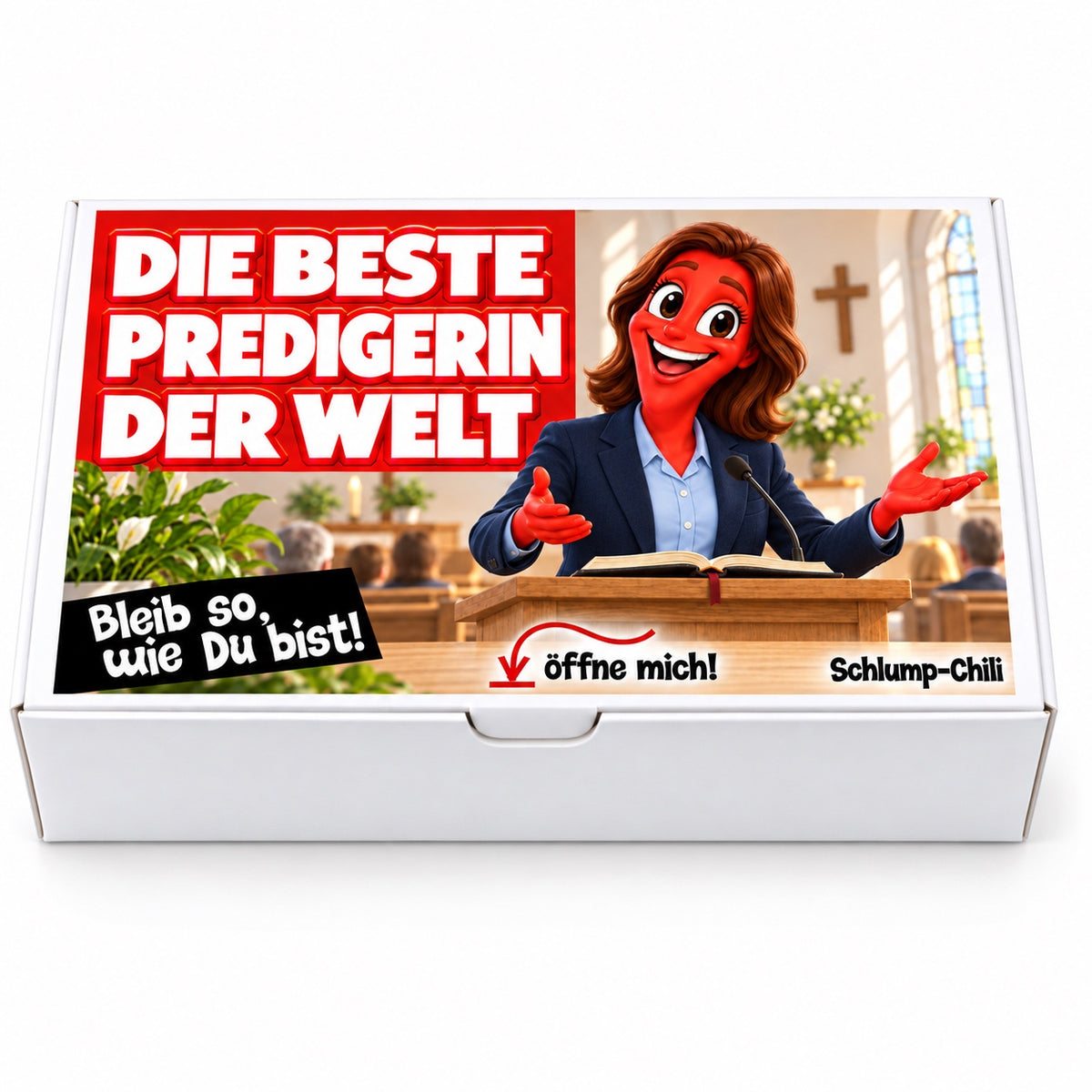 Die schärfste Predigerin der Welt - Ein witziges Geschenk!