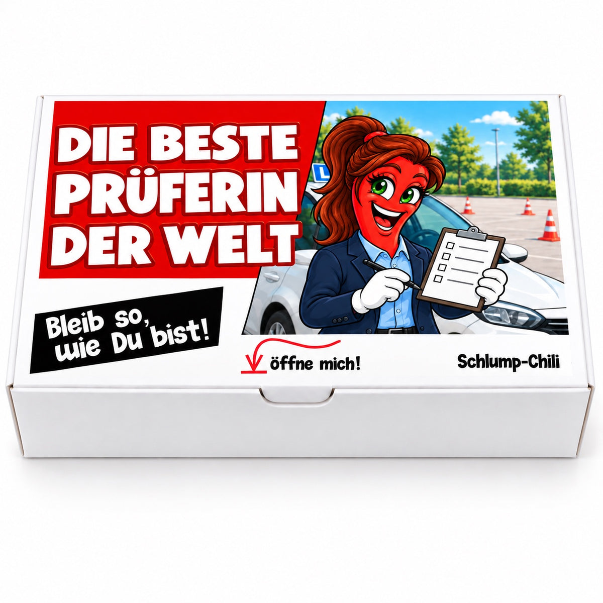 Die schärfste Prüferin der Welt - Ein witziges Geschenk!