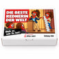 Die beste Rednerin der Welt – Geschenkbox Vorderansicht