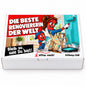 Die beste Renoviererin der Welt – weiße Geschenkbox, Vorderansicht