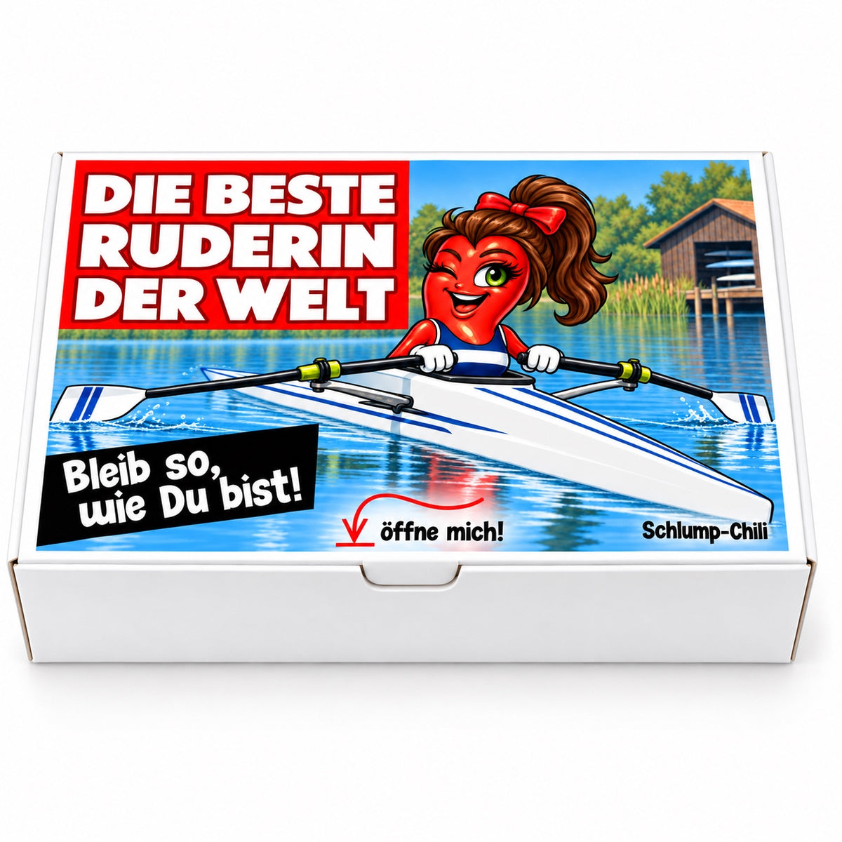 Die schärfste Ruderin der Welt - Ein witziges Geschenk!