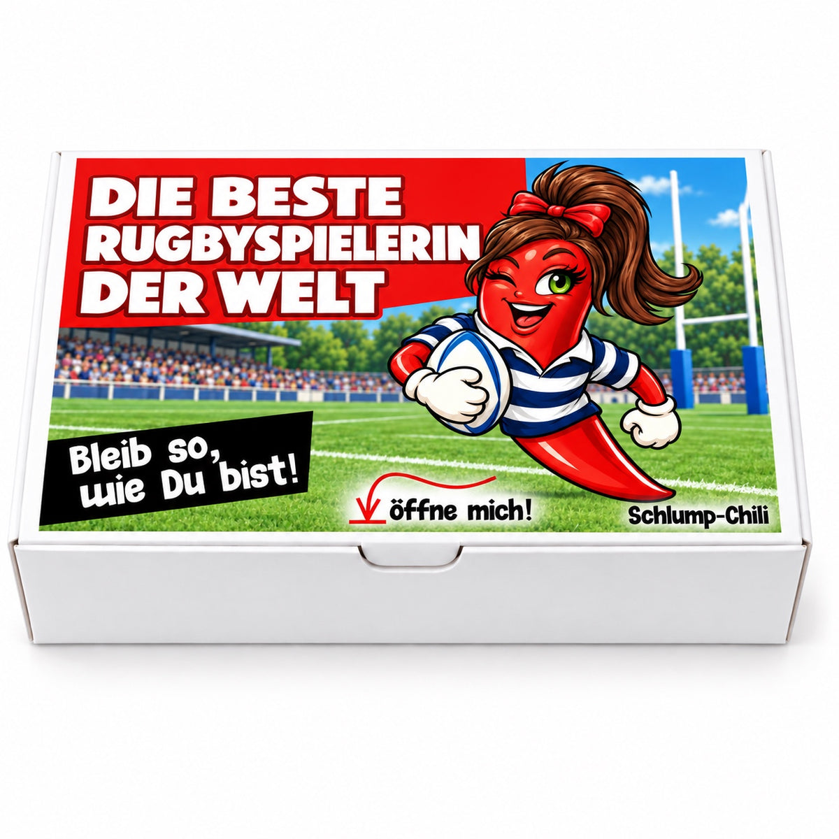 Die schärfste Rugbyspielerin der Welt - Ein witziges Geschenk!