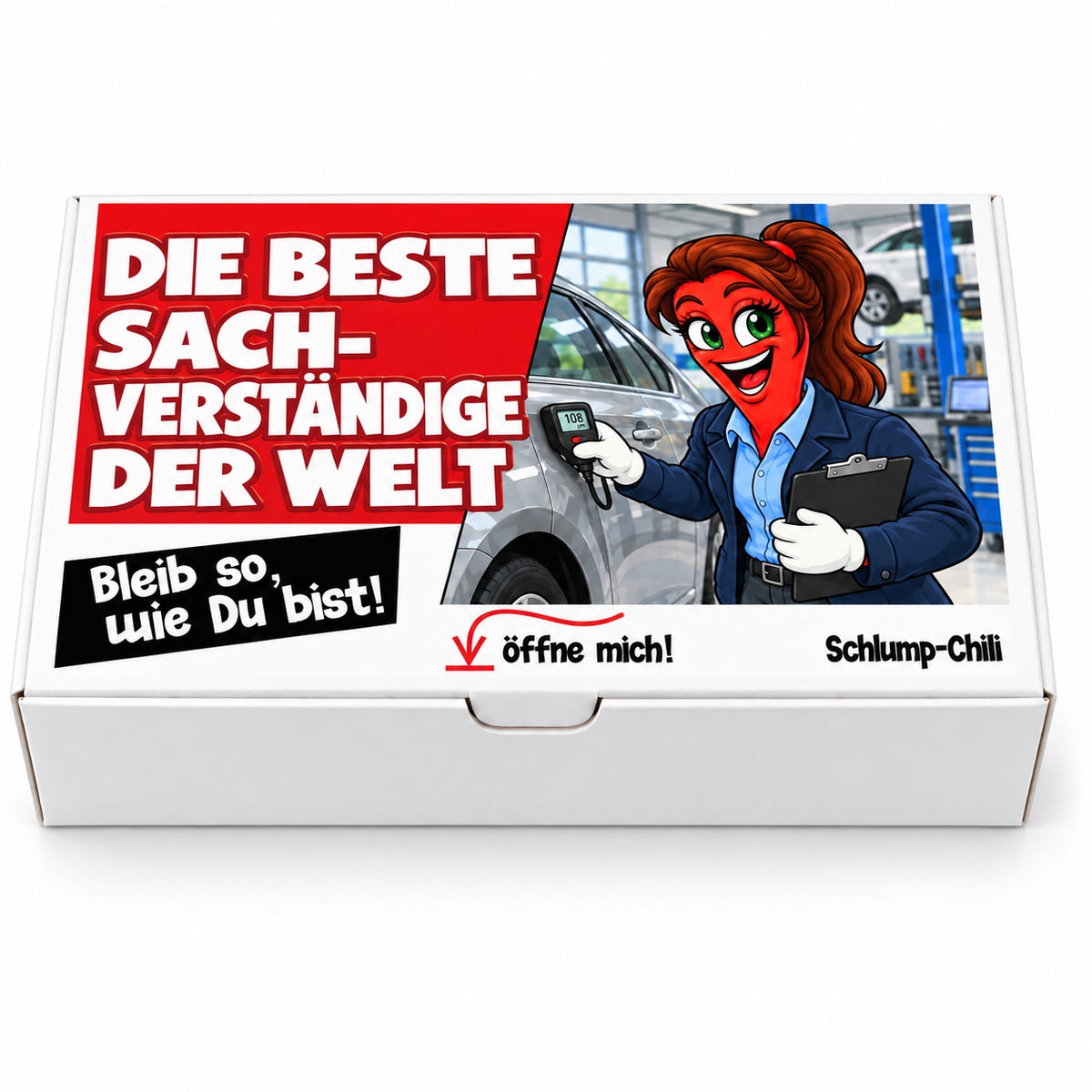 Die schärfste Sachverständige der Welt - Ein witziges Geschenk!