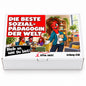 Die beste Sozialpädagogin der Welt – Geschenkbox Vorderansicht