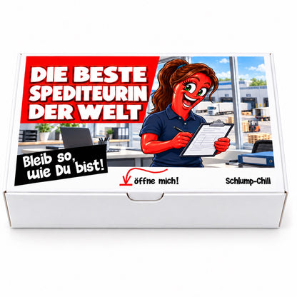 Die schärfste Spediteurin der Welt - Ein witziges Geschenk!