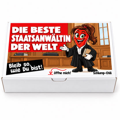 Die beste Staatsanwältin der Welt – Vorderansicht