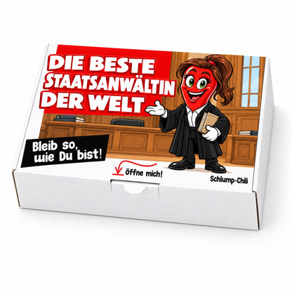 Die beste Staatsanwältin der Welt – Schrägansicht