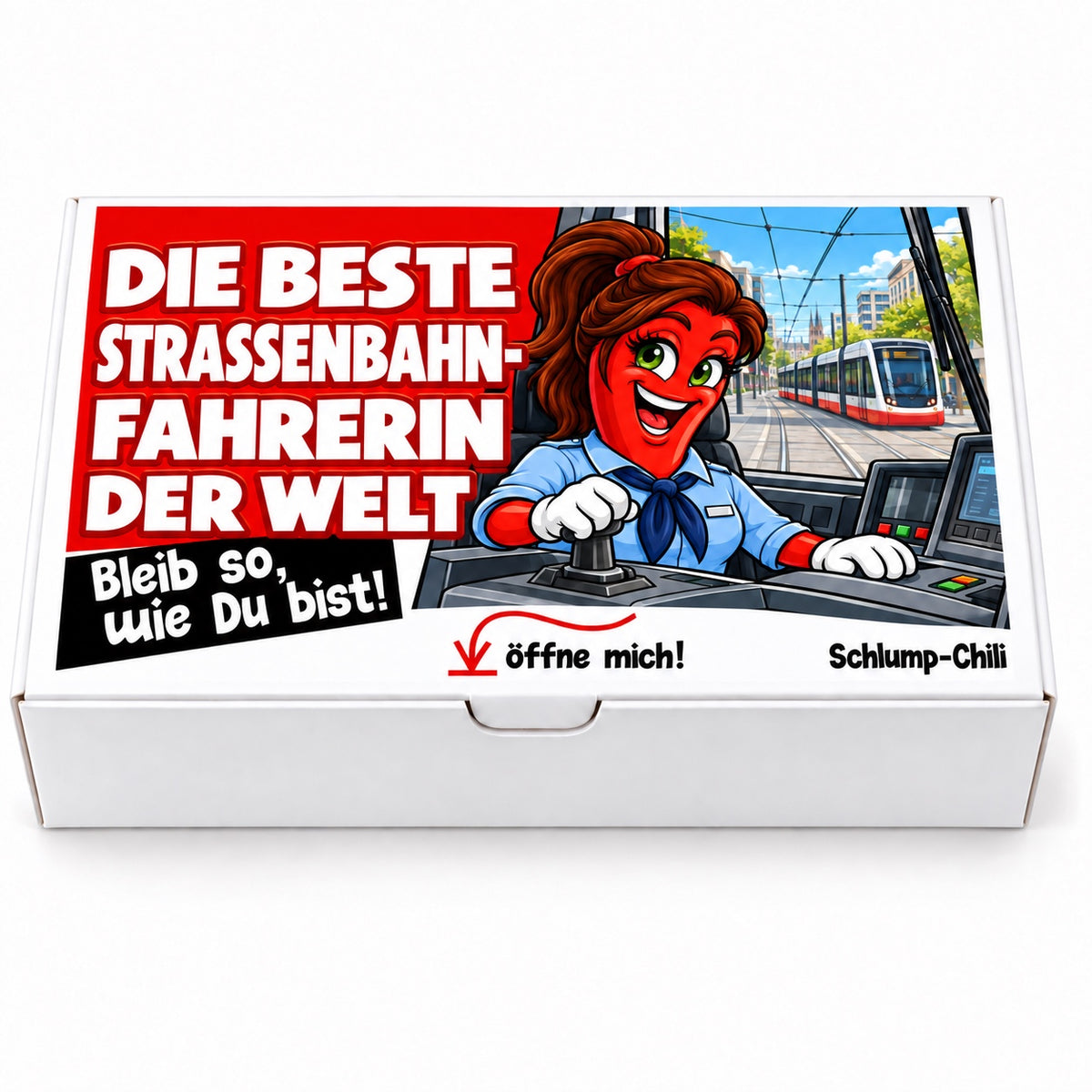 Die schärfste Straßenbahnfahrerin der Welt - Ein witziges Geschenk!
