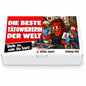 Die beste Tätowiererin der Welt – Geschenkschachtel frontal