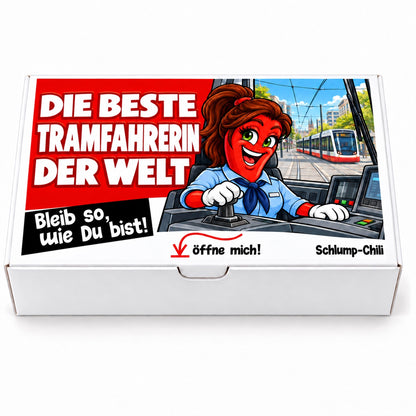 Die schärfste Tramfahrerin der Welt - Ein witziges Geschenk!