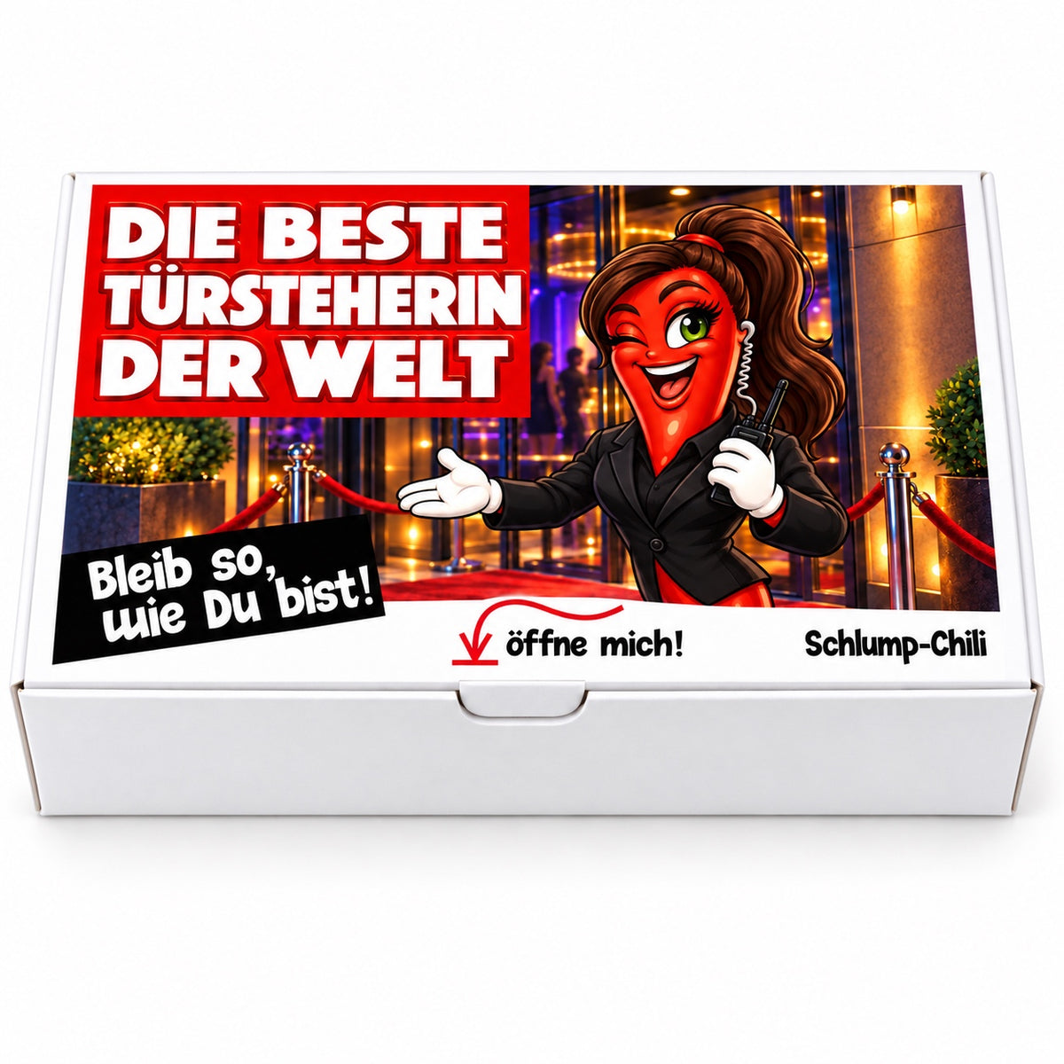 Die schärfste Türsteherin der Welt - Ein witziges Geschenk!