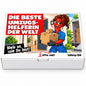Die beste Umzugshelferin der Welt – Geschenkbox Vorderansicht