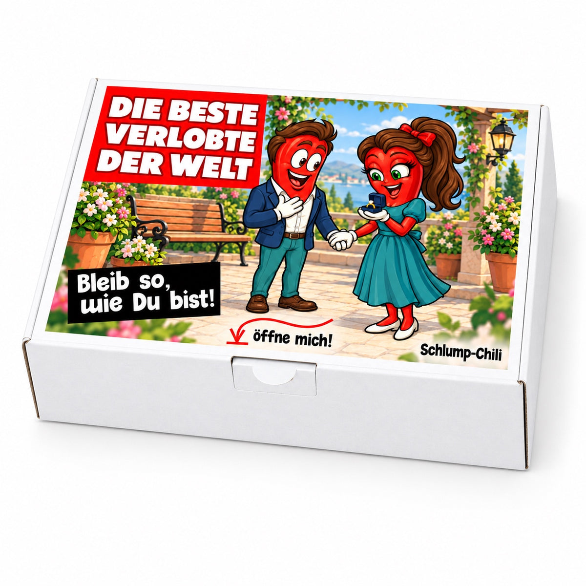 Die beste Verlobte der Welt – Schrägansicht