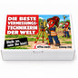 Die beste Vermessungstechnikerin der Welt – Schachtel frontal