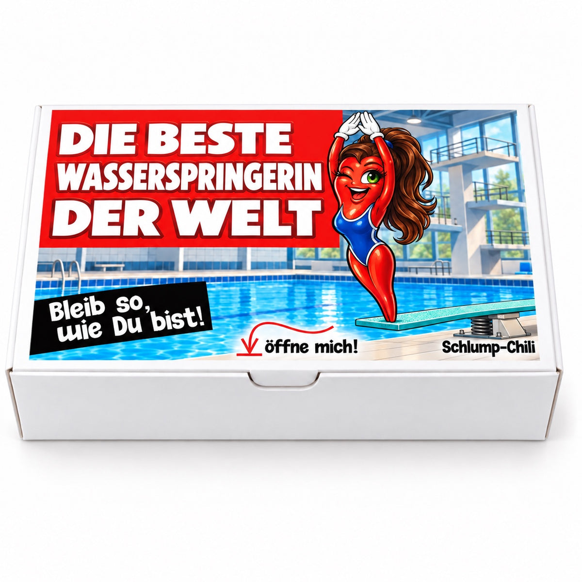 Die schärfste Wasserspringerin der Welt - Ein witziges Geschenk!