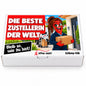 Die beste Zustellerin der Welt – Geschenkbox Vorderansicht