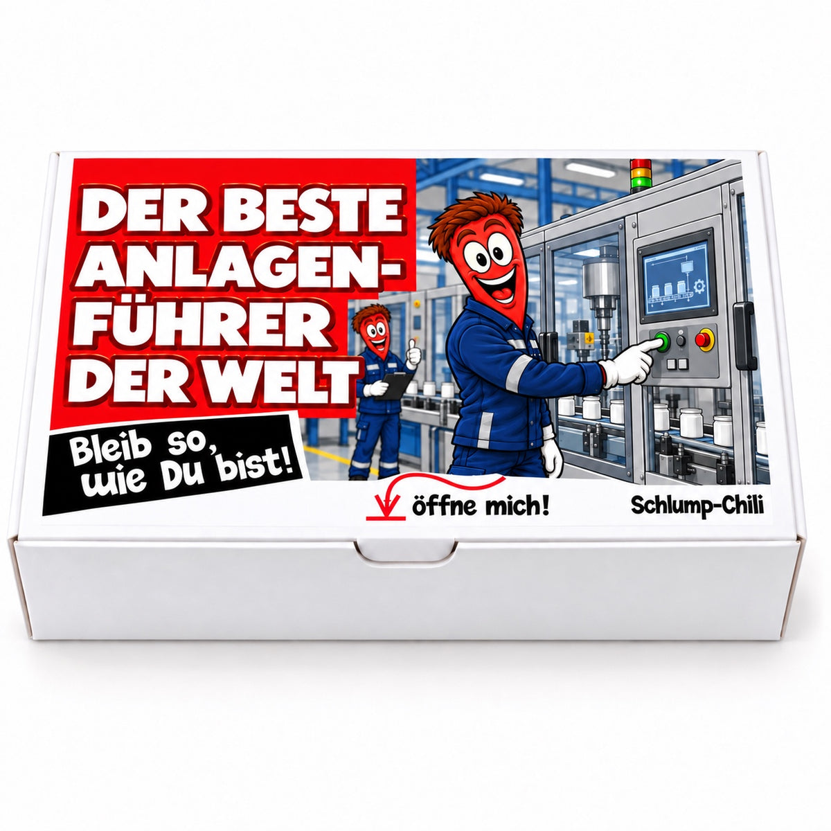 Der beste Anlagenführer der Welt – Geschenkschachtel frontal