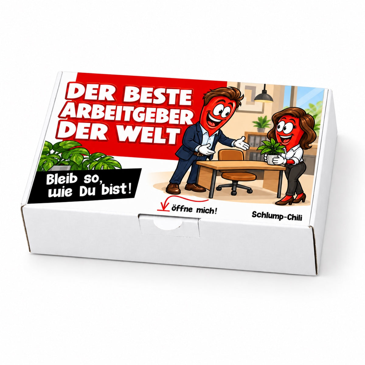 Der beste Arbeitgeber der Welt – Schrägansicht