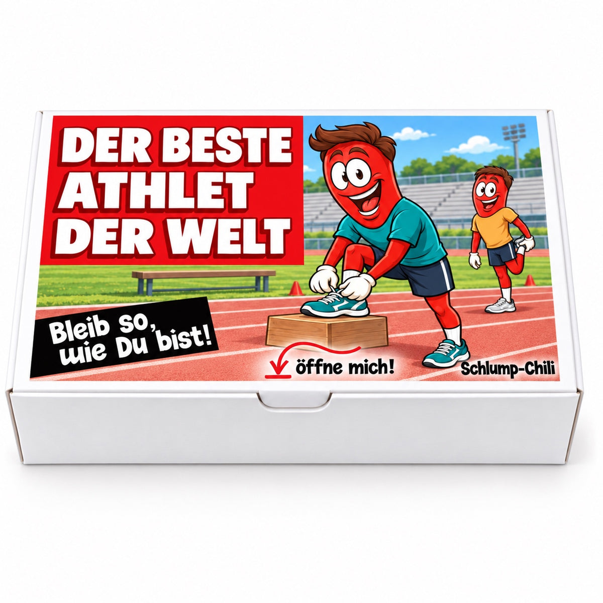 Der beste Athlet der Welt – Vorderansicht