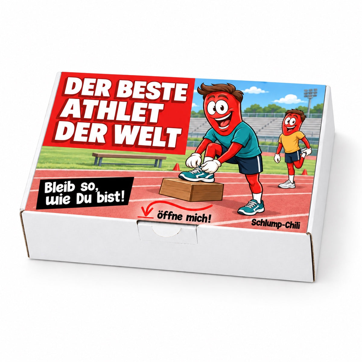 Der beste Athlet der Welt – Schrägansicht