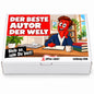 Der beste Autor der Welt – Geschenkbox Vorderansicht
