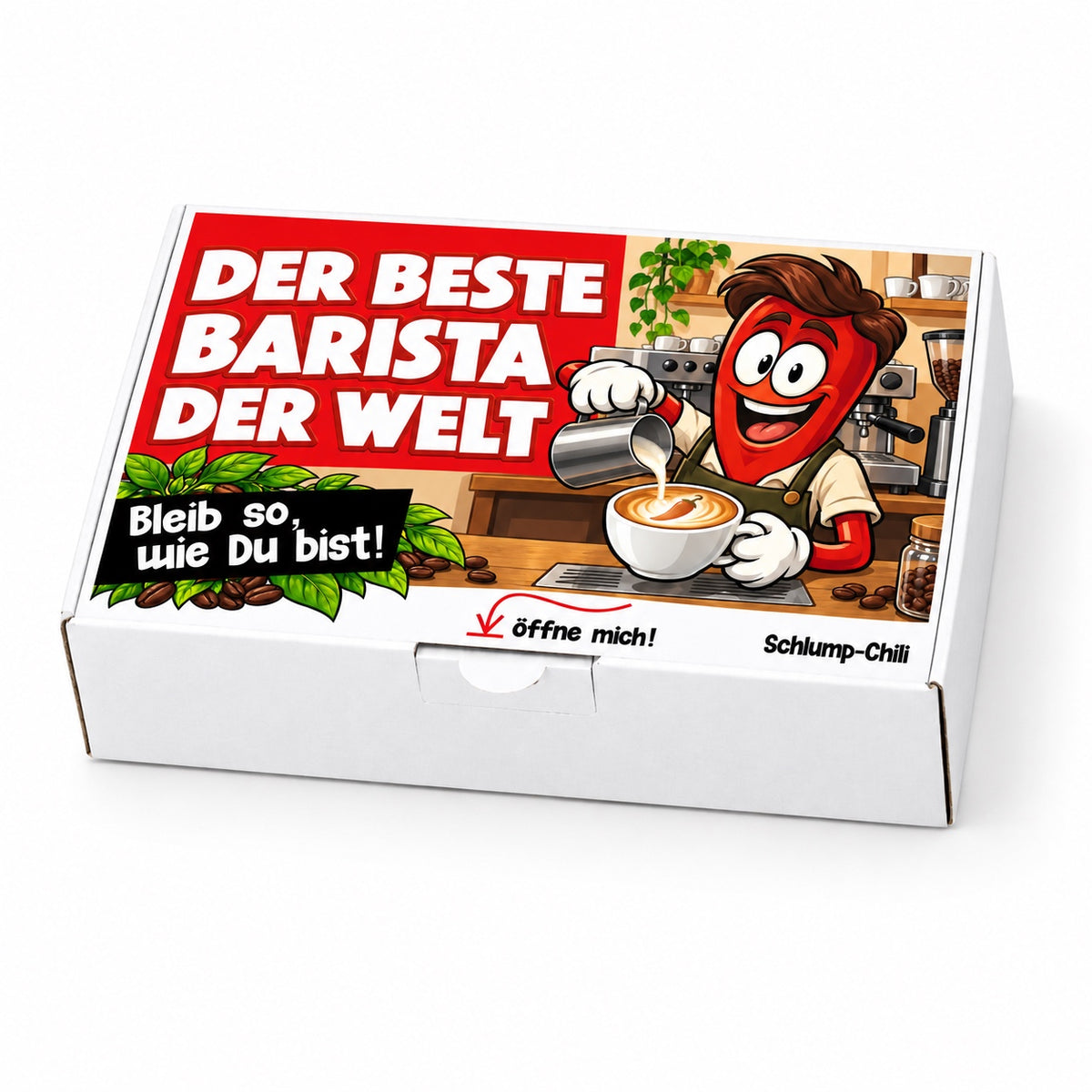 Der beste Barista der Welt – Schrägansicht