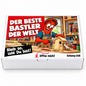 Der beste Bastler der Welt – weiße Geschenkbox, Vorderansicht