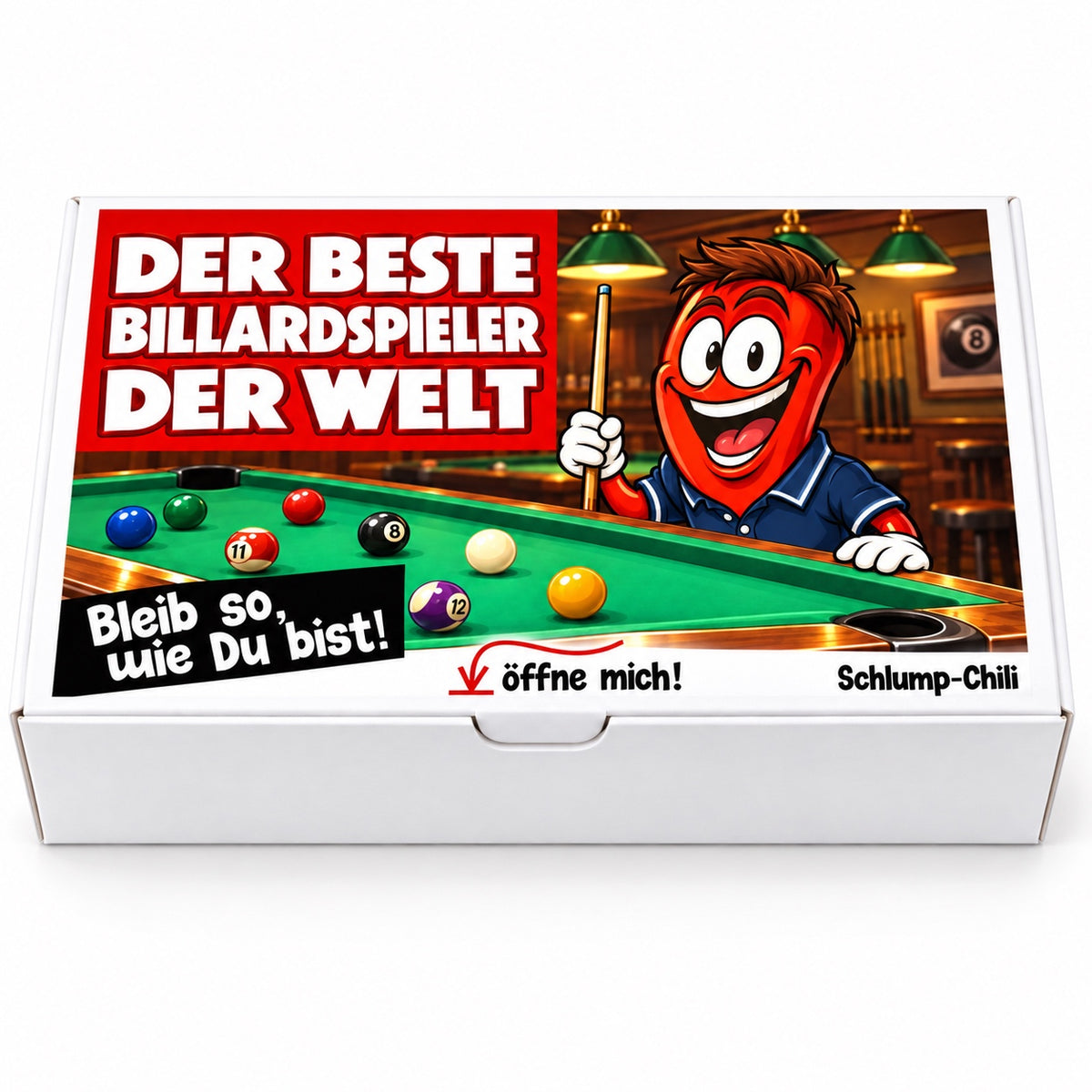 Der schärfste Billardspieler der Welt - Ein witziges Geschenk!