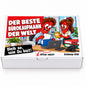Der beste Bürokaufmann der Welt – weiße Geschenkbox, Vorderansicht