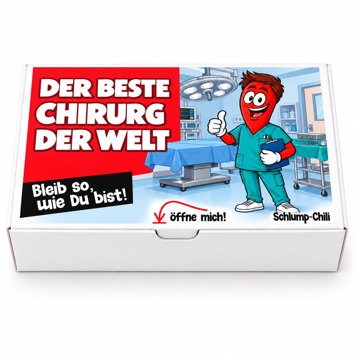 Der beste Chirurg der Welt – Geschenkschachtel frontal