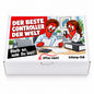 Der beste Controller der Welt – weiße Geschenkbox, Vorderansicht