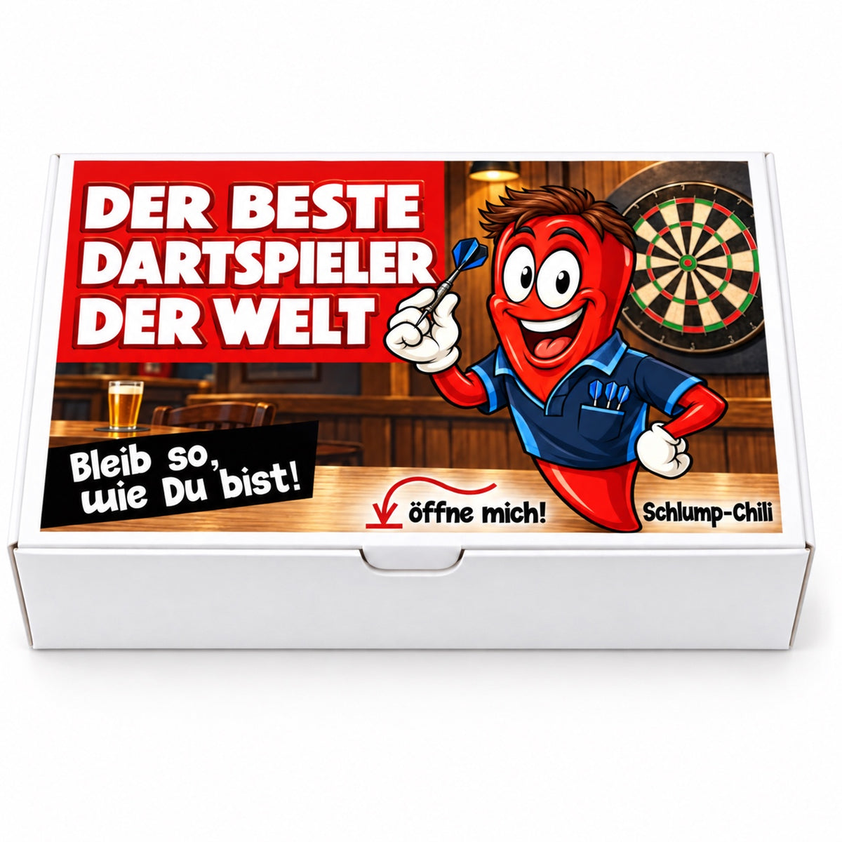 Der schärfste Dartspieler der Welt - Ein witziges Geschenk!