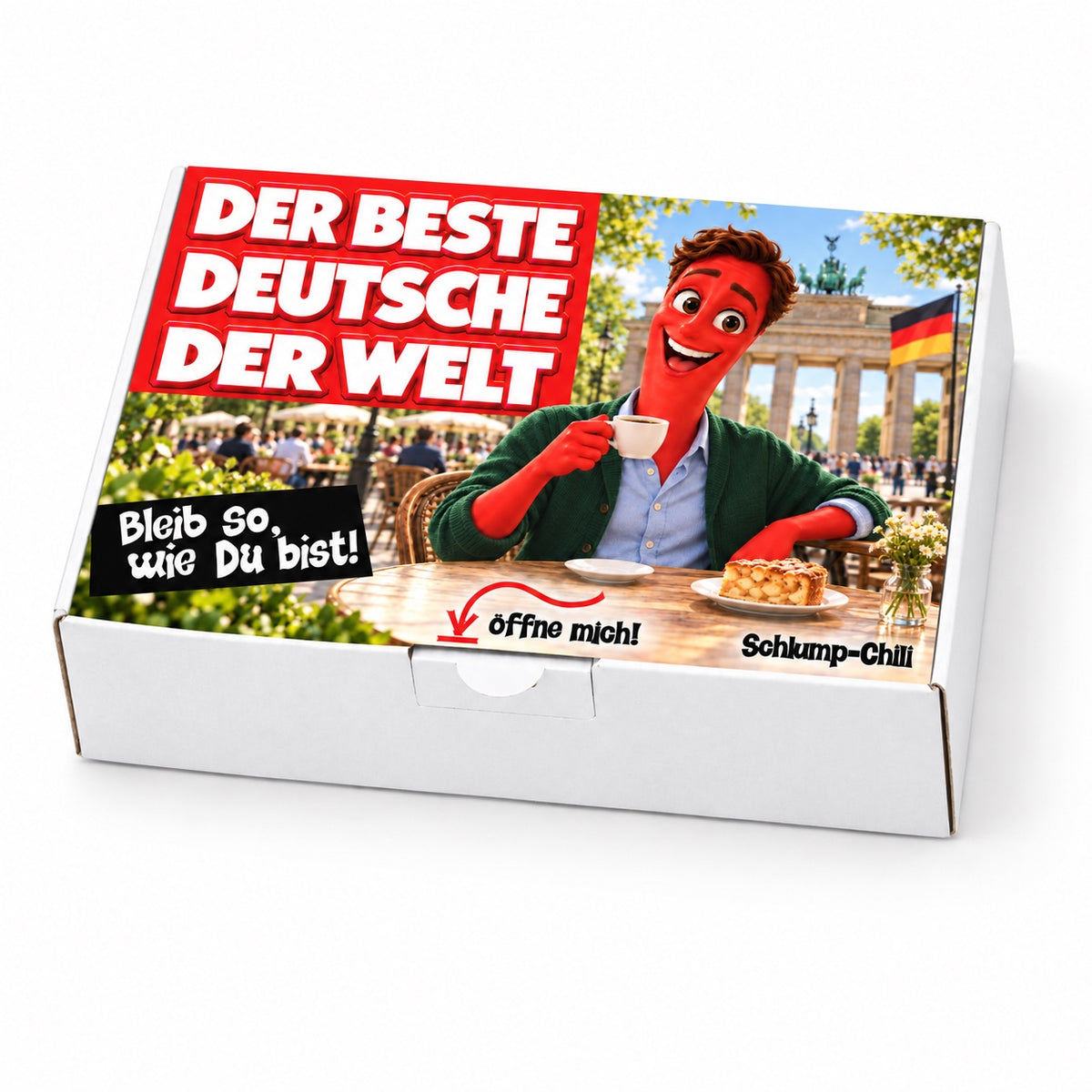 Der beste Deutsche der Welt – Schrägansicht