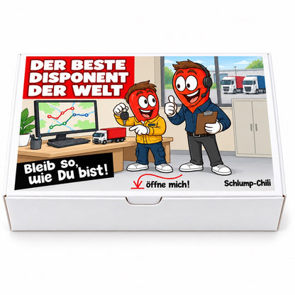 Der beste Disponent der Welt – Vorderansicht