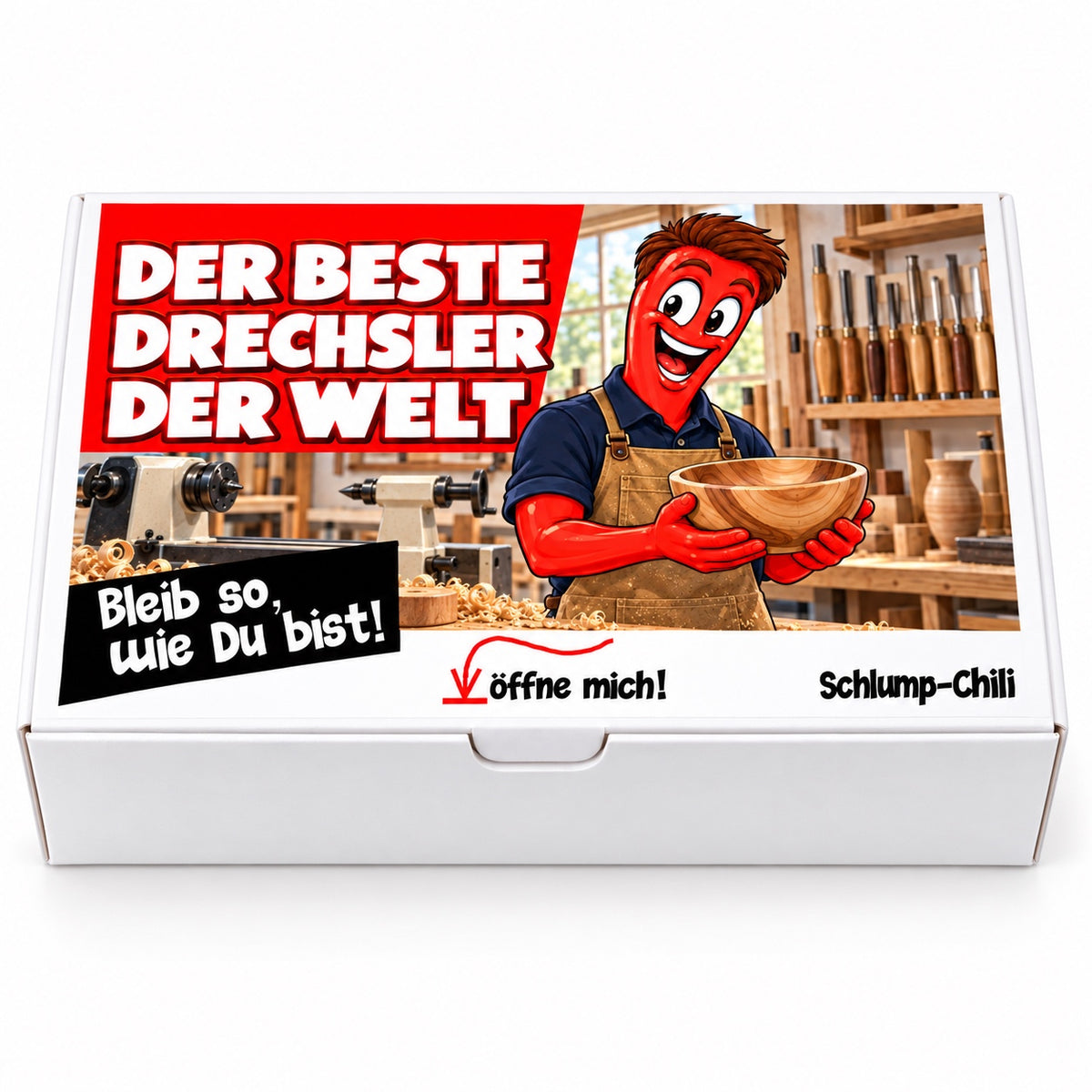 Der schärfste Drechsler der Welt - Ein witziges Geschenk!
