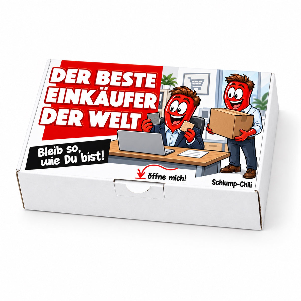 Der beste Einkäufer der Welt – Geschenkschachtel schräg
