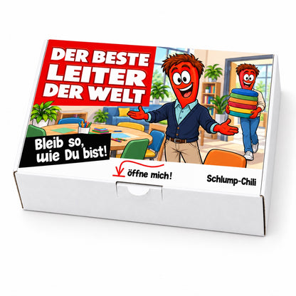 Der beste Leiter der Welt – Einrichtungsleiter – Schrägansicht