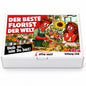 Der beste Florist der Welt – Geschenkbox Vorderansicht