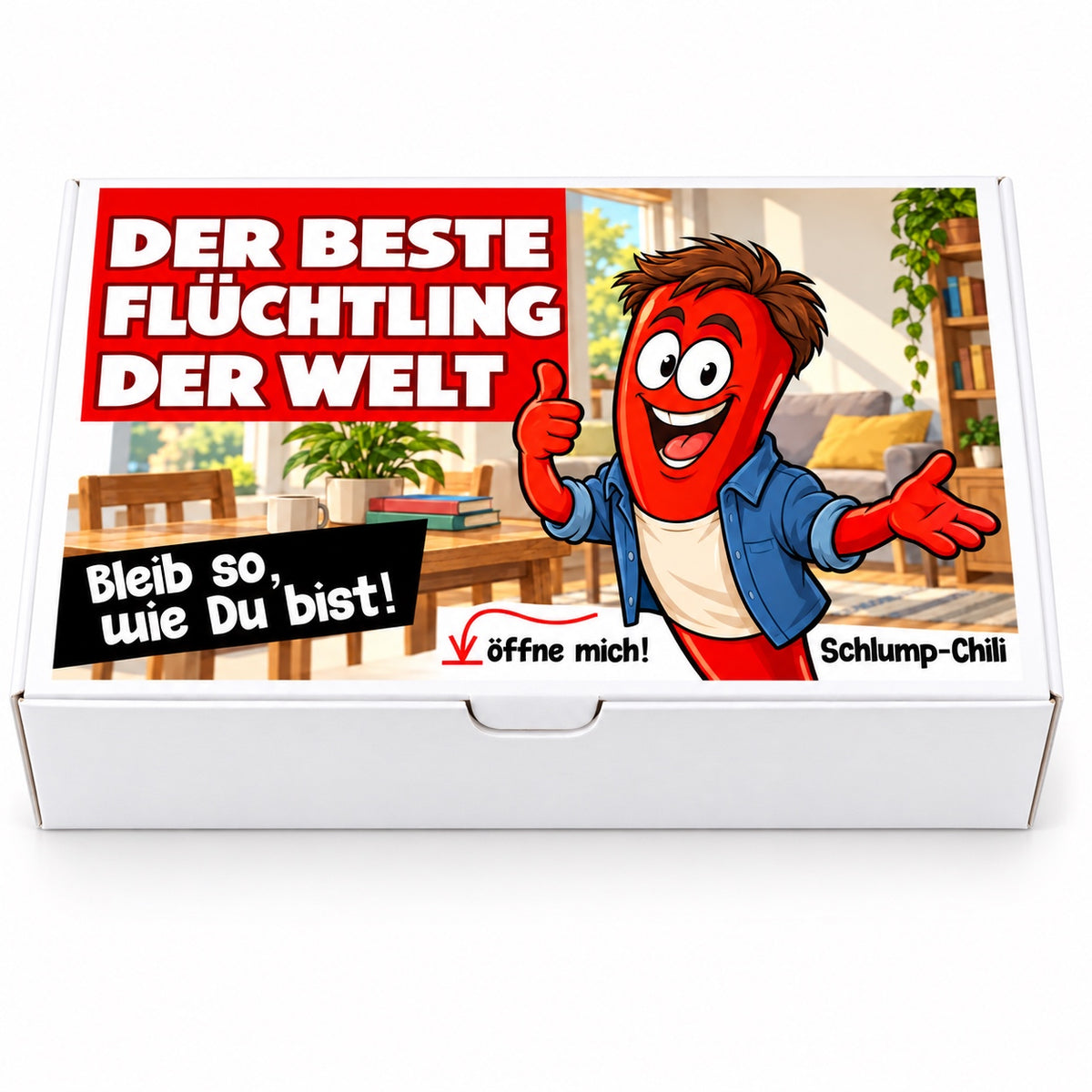 Der schärfste Flüchtling der Welt - Ein persönliches Geschenk!
