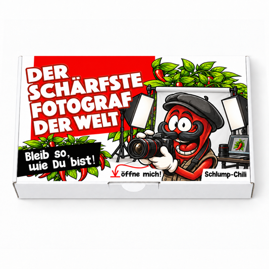 Der schärfste Fotograf der Welt - Ein witziges Geschenk!