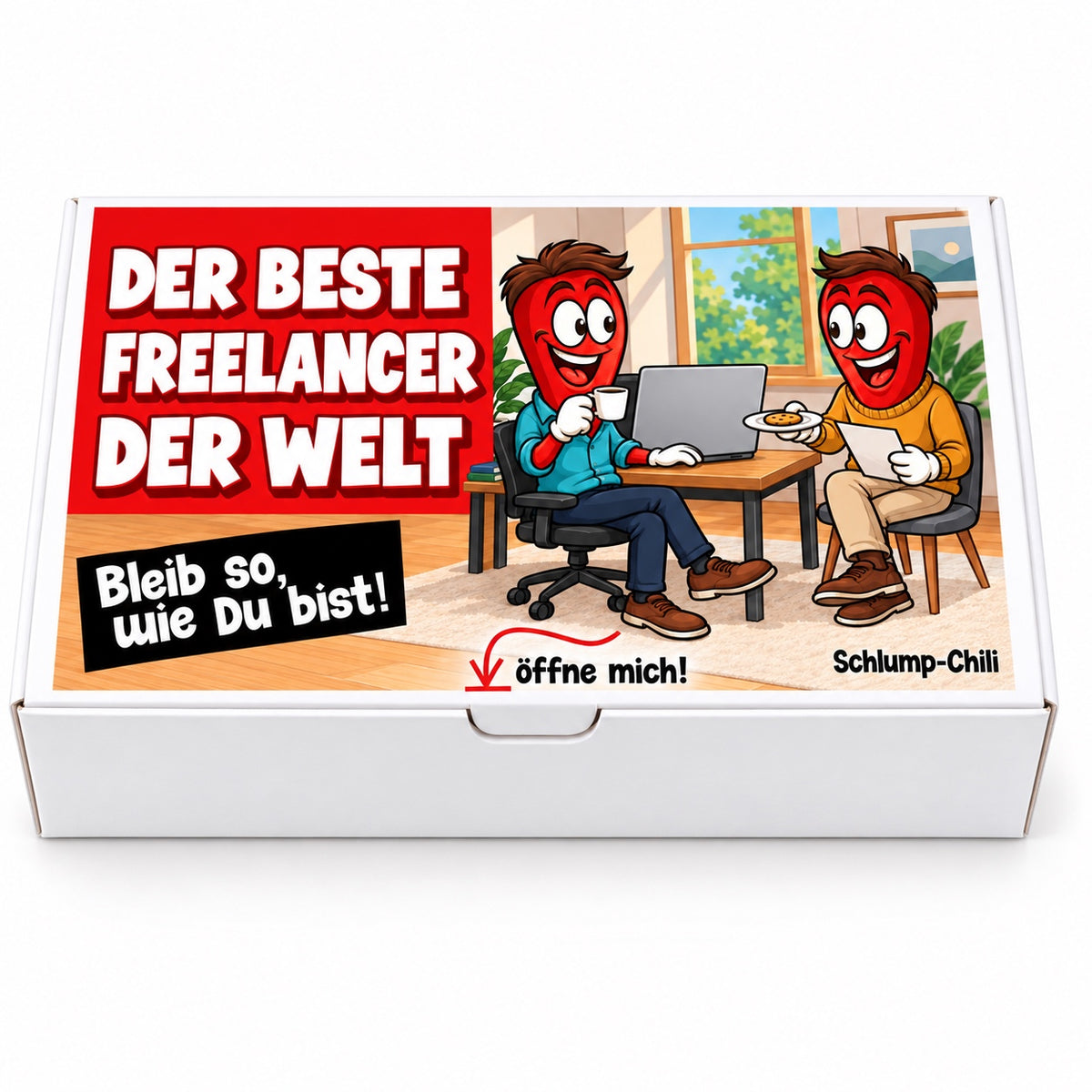 Der beste Freelancer der Welt – Vorderansicht