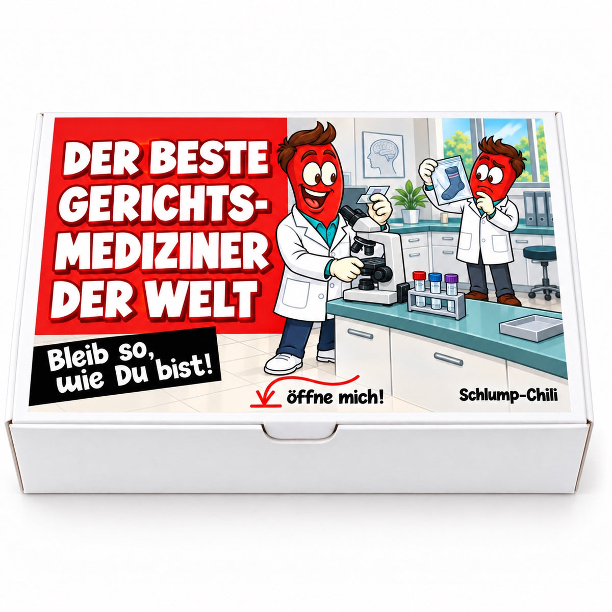 Der beste Gerichtsmediziner der Welt – Vorderansicht