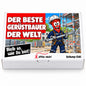 Der beste Gerüstbauer der Welt – Geschenkbox Vorderansicht
