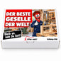 Der beste Geselle der Welt – Geschenkbox Vorderansicht