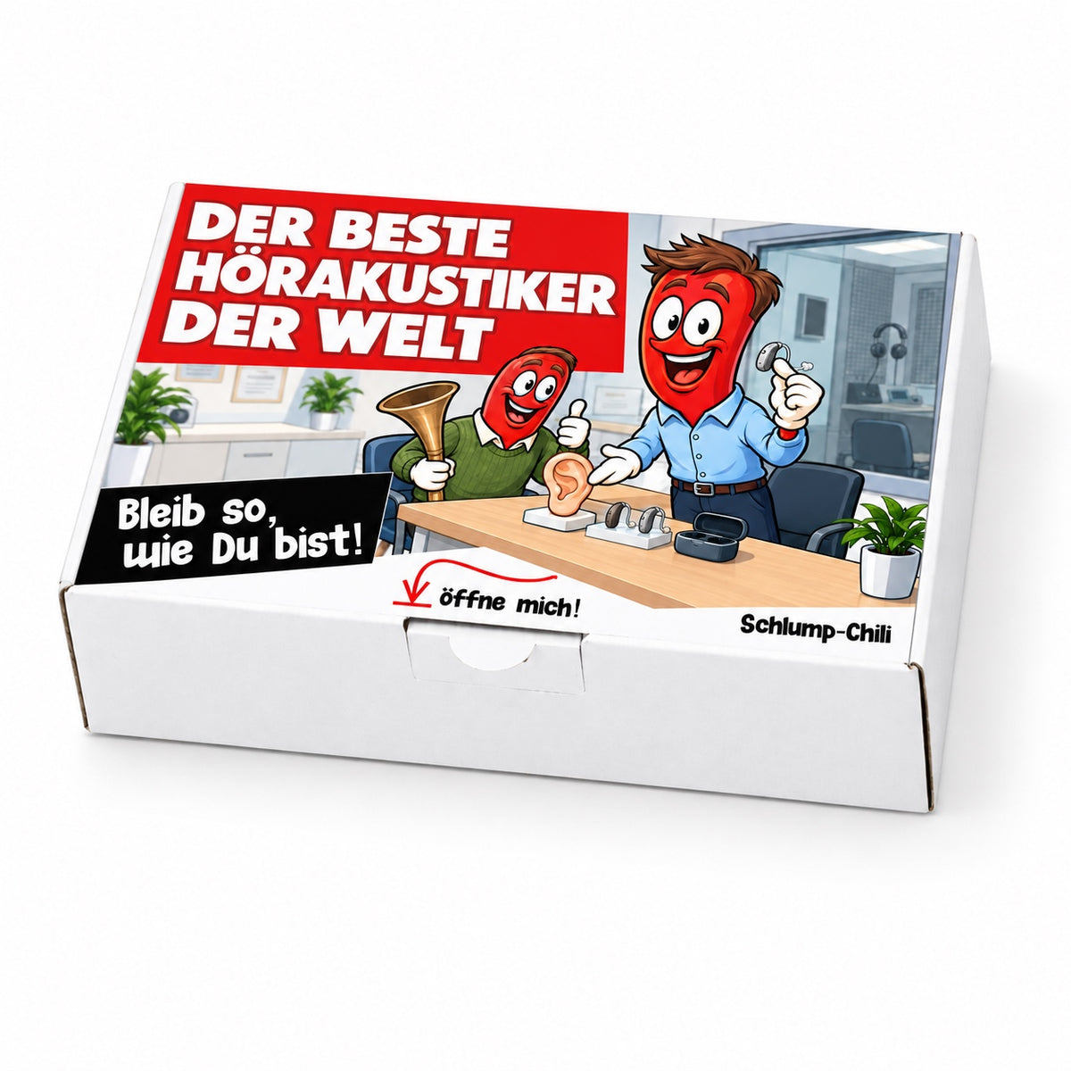 Der beste Hörakustiker der Welt – Schachtel schräg