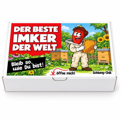 Der beste Imker der Welt – Geschenkschachtel frontal