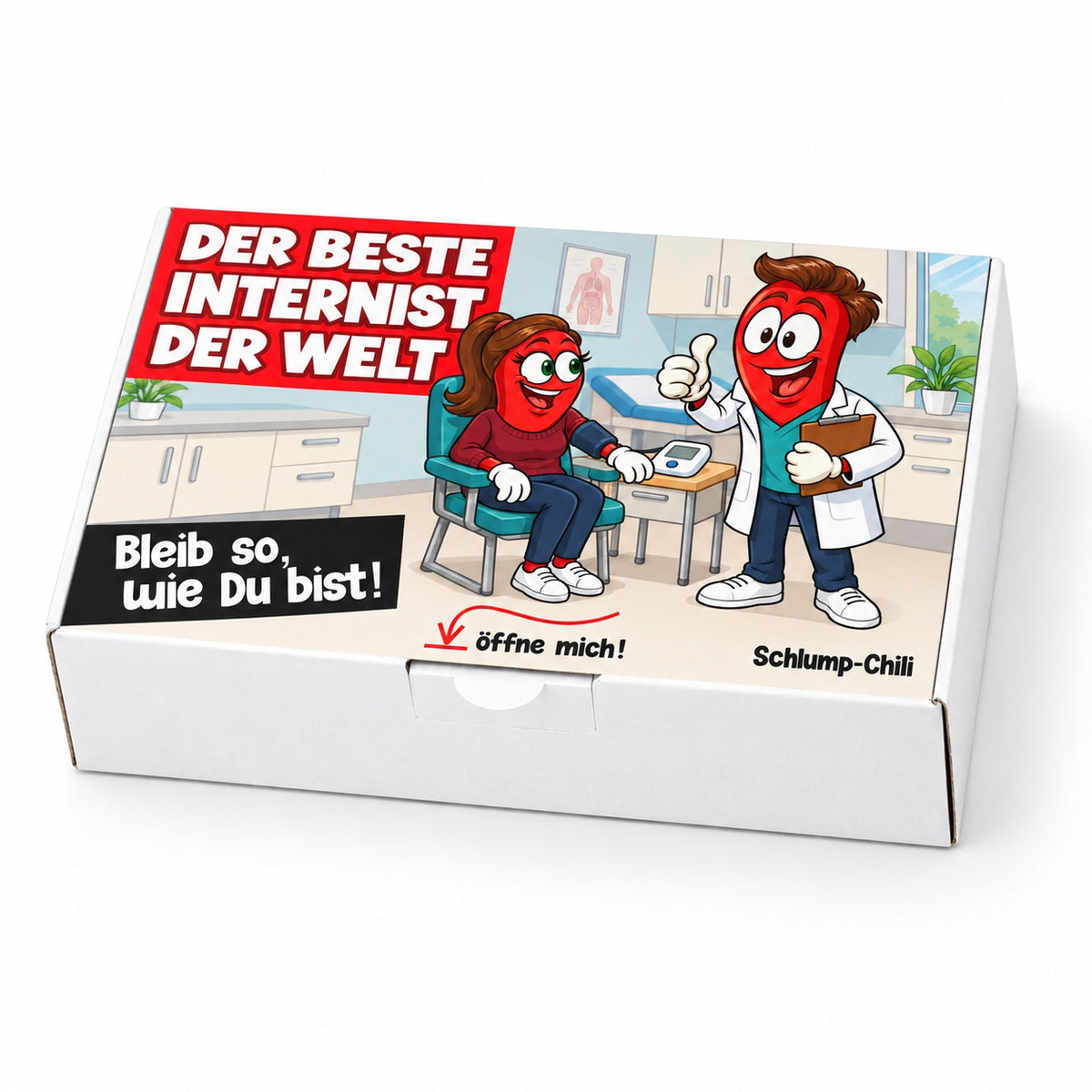 Der beste Internist der Welt – Schrägansicht