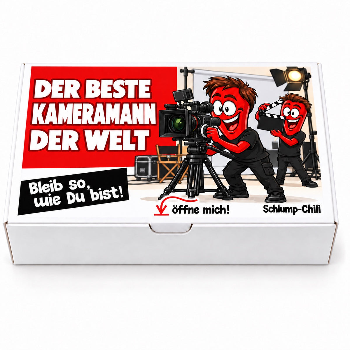 Der beste Kameramann der Welt – Geschenkschachtel frontal