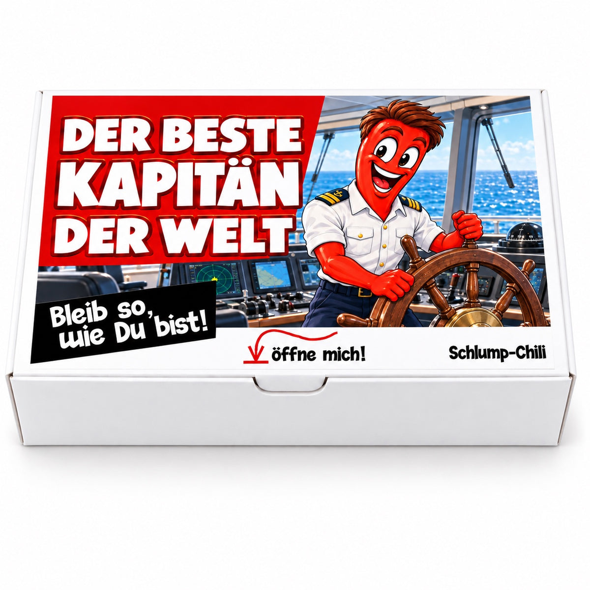 Der schärfste Kapitän der Welt - Ein witziges Geschenk!