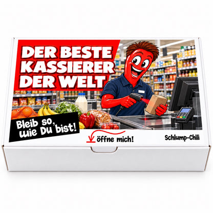 Der schärfste Kassierer der Welt - Ein witziges Geschenk!